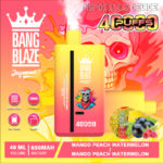 Bang Blaze 40000 Gummy Bear/Raspberry Black Glitter
