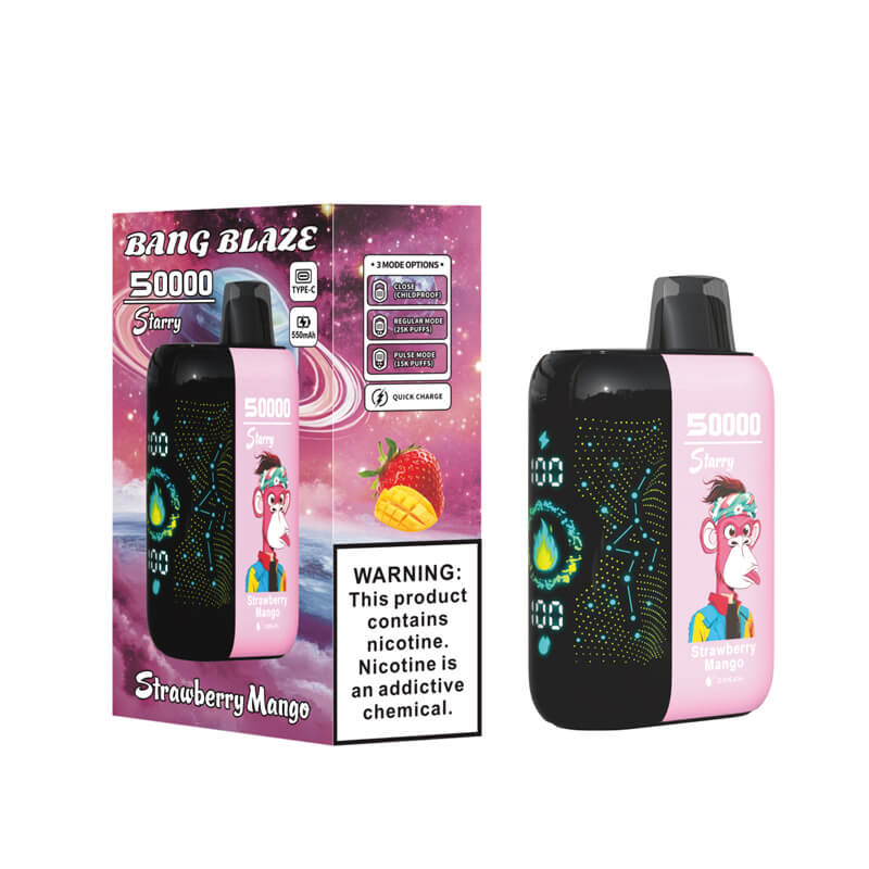 Bang Blaze 50000 Strawberry Mango – Bild 2