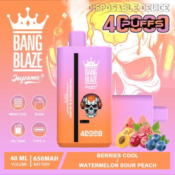 Bang Blaze 40000 Berries Cool/Watermelon Sour Peach