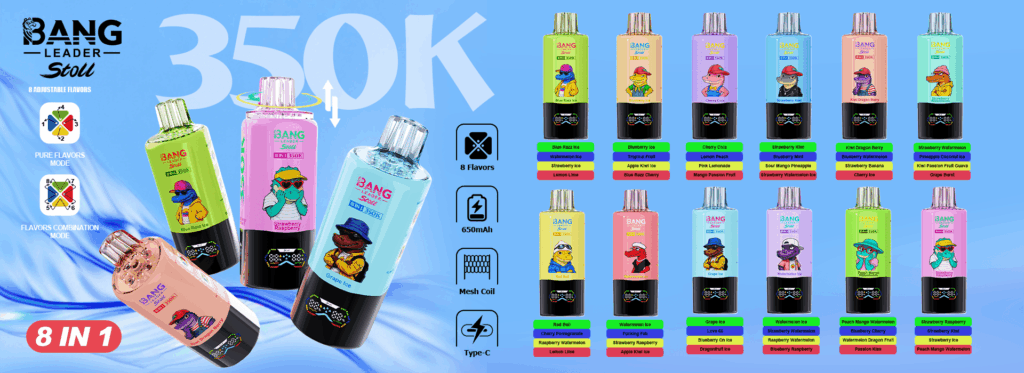 Bang Leader Stoll 350k Red Bull/Cherry Pomegranate/Raspberry Watermelon/Lemon Lime