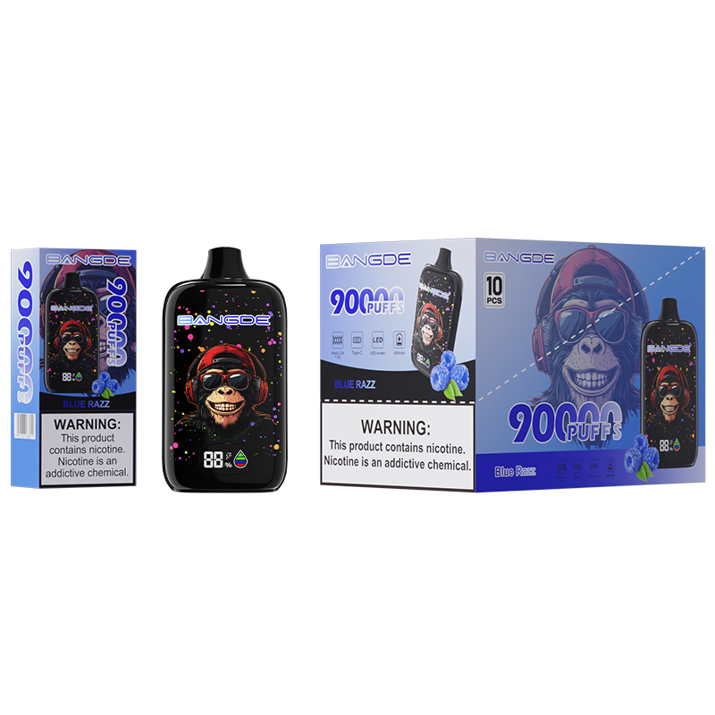 BANG DE 90K Blue Razz
