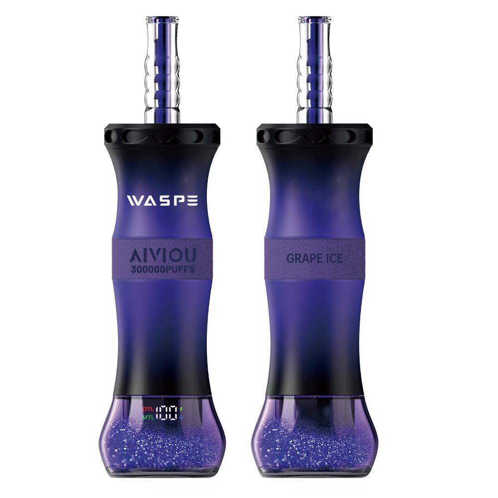WASPE Shisha Hookah 300K Grape Ice