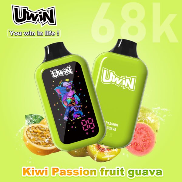 Uwin Digital Box 68K Kiwi Passion Fruit Guava