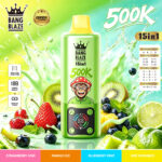 Bang Blaze 500k Strawberry Kiwi/Mango Ice/Blueberry Mint/Lime Romance