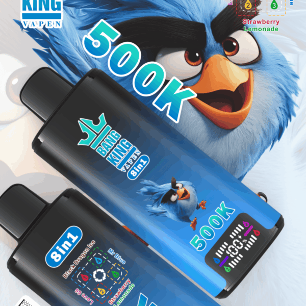 Bang King 500K Black Dragon Ice/Love 66/Mr Blue/Strawberry Lemonade