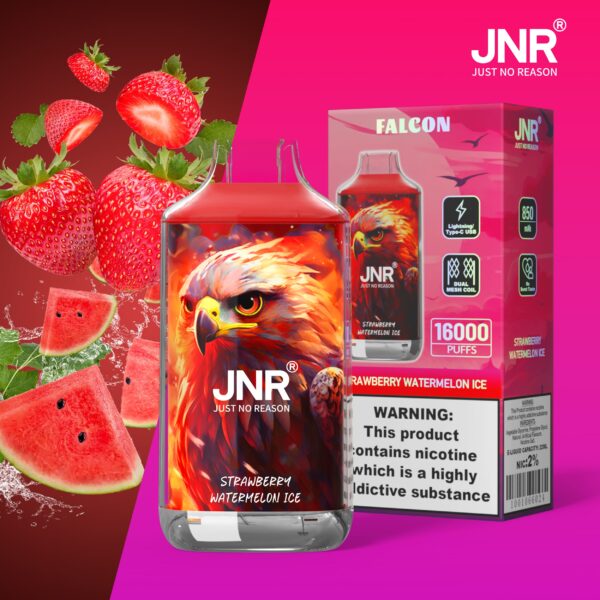 JNR Falcon 16000 Strawberry Watermelon Ice