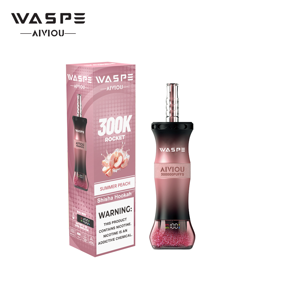 WASPE Shisha Hookah 300K Summer Peach