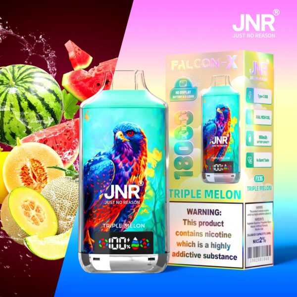 JNR Falcon X 18000 Triple Melon
