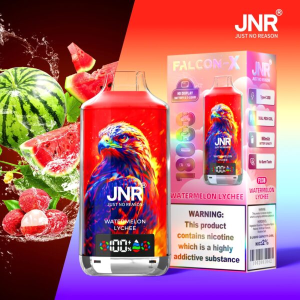JNR Falcon X 18000 Watermelon Lychee