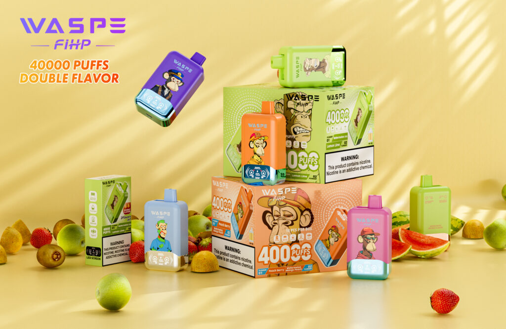 WASPE 40000 Strawberry Cherry/Kiwi Passion Fruit