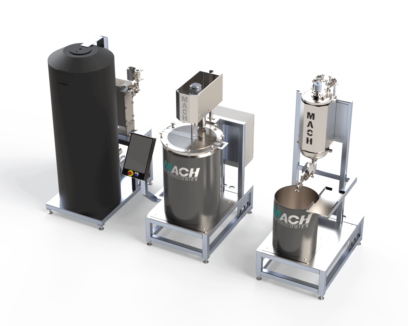 High-tech laboratory equipment for advanced materials testing and manufacturing processes.
