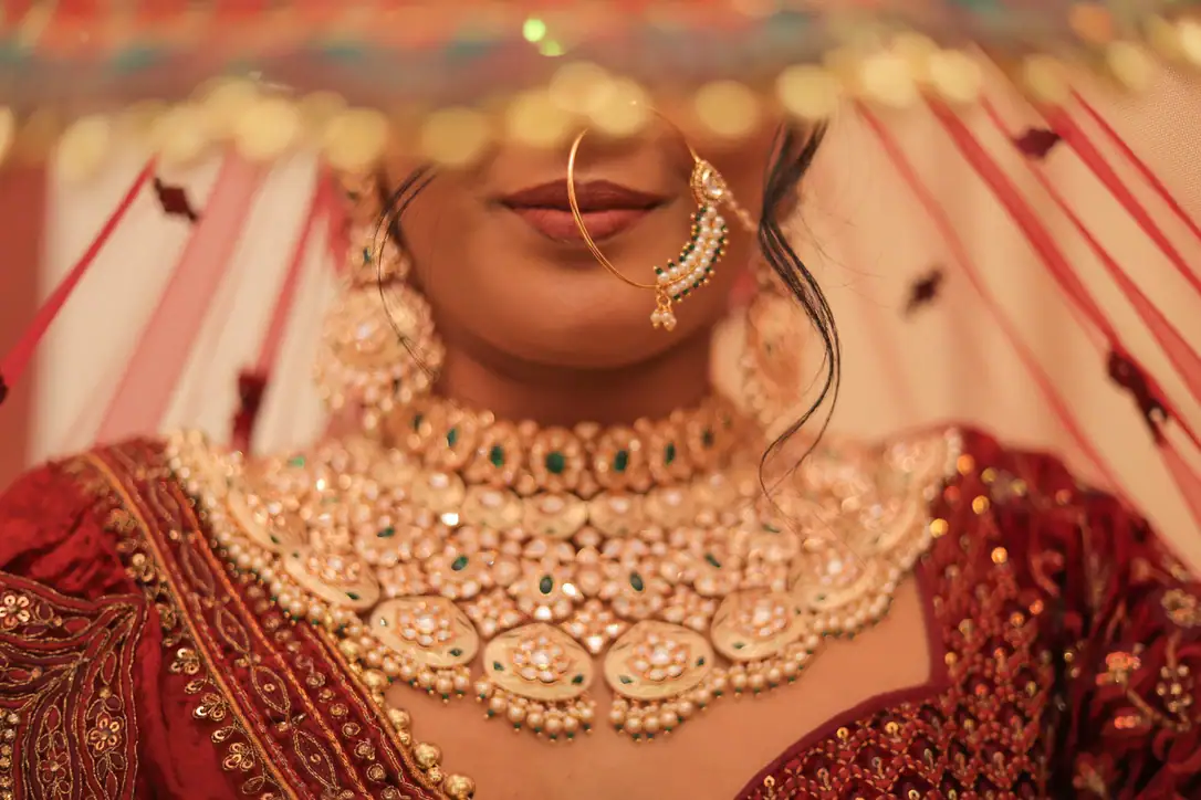 indian bridal portraits