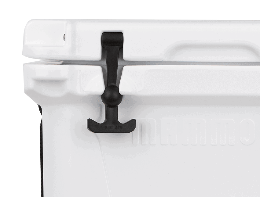 white ranger 25 front view with latch