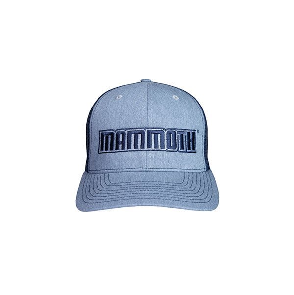Mammoth gray and black trucker hat