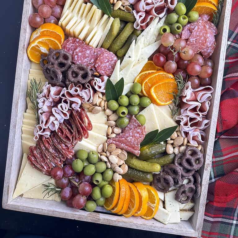 Holiday Charcuterie Board For A Crowd