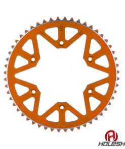 Holeshot, Bakdrev Alu, 520, 50, ORANGE, KTM 03-17 450 EXC-F/450 SX-F, 03-17 250 EXC/250 EXC-F/250 SX-F, 90 250 SX, 92-17 250 SX, 10-17 350 EXC-F/350 SX-F, 91-16 125 EXC, 92-17 125 SX, 17 125 XC-W/150 XC-W, 08 144 SX, 09-17 150 SX, 99 200 EXC, 04-17 200 EX