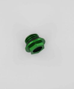 Holeshot Olje lock Eloxerad GRÖN Kawasaki 80-04 KX250 80-04 KX125 01-05 KX85 00-04 KX65 83-03 KX60/KX500 86-03 KDX200 94-03 KDX220 91-05 KX100 79-00 KX80