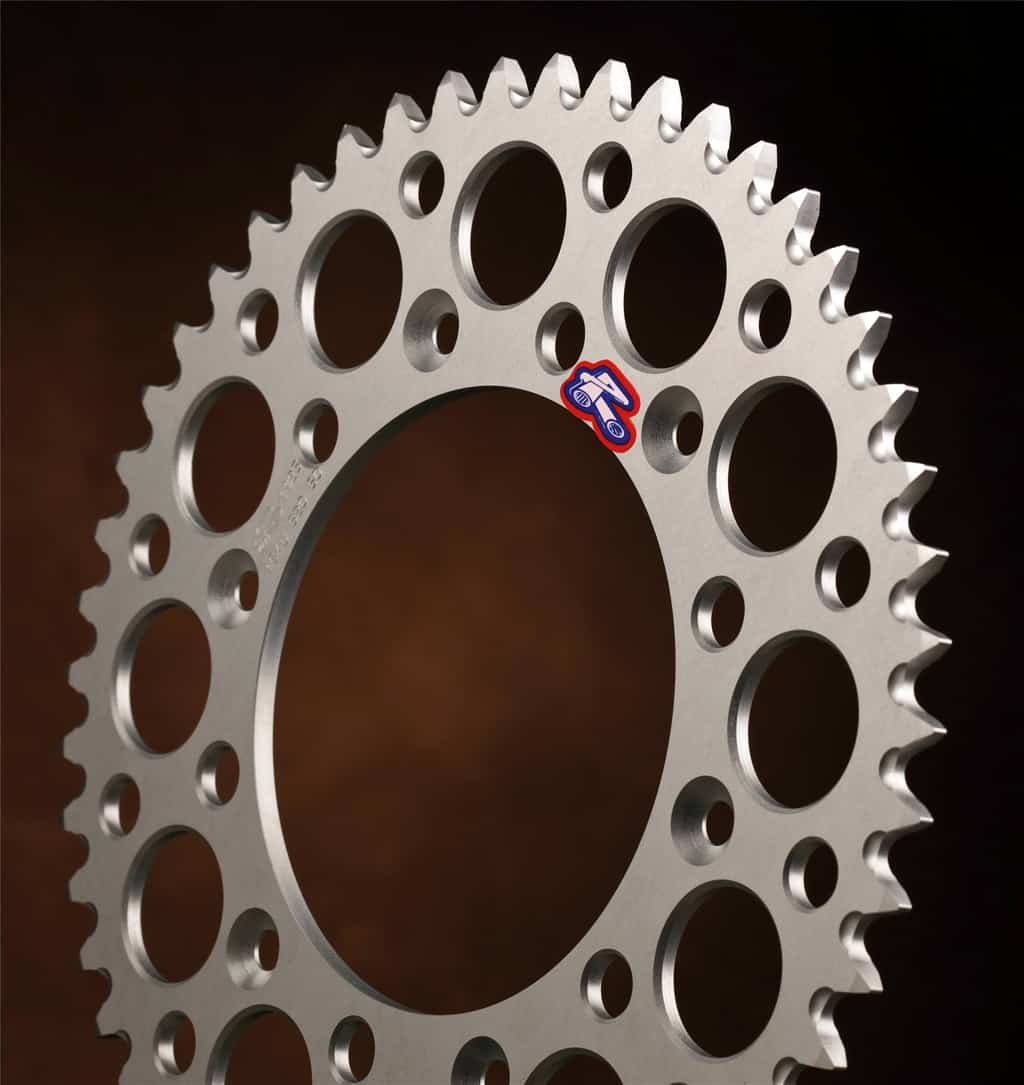 Renthal Bakdrev 520 52 SILVER Honda 02-17 CRF450R 05-17 CRF450X 78-07 CR250R 04-17 CRF250R/CRF250X 84-04 XR250R 79-07 CR125R 87-88 CR500R 92-01 CR500R 96-04 XR400R 87-99 XR600R 00-16 XR650R
