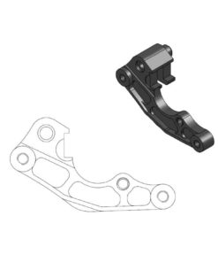 Moto-Master, Adapter till Flames Flytande 260mm skiva, Kawasaki 07-16 KLX450, 06-16 KX450F, 06-08 KX250, 06-16 KX250F, 06-08 KX125, Suzuki 05-16 RM-Z450, 01-07 DR-Z250, 06-10 RM250, 07-16 RM-Z250, 06-10 RM125
