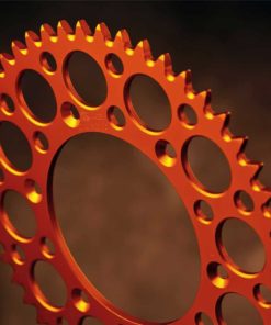 Renthal, Bakdrev, 49, ORANGE, KTM 04-11 85 SX, 12-17 85 SX, (17/14)/85 SX, (19/16), Husqvarna 14-17 TC 85 (17/14)/TC 85 (19/16)