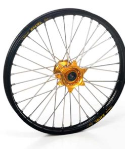 Haan Wheels, Komplett Hjul SM, 3,5, 16", FRAM, SVART GULD, KTM 03-15 450 EXC-F, 03-14 450 SX-F, 03-15 250 EXC/250 EXC-F, 03-14 250 SX/250 SX-F, 10-15 350 EXC-F, 10-14 350 SX-F, 03-15 125 EXC/300 EXC, 03-14 125 SX, 07-08 144 SX, 09-14 150 SX, 04-15 200 EXC