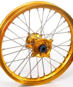 Haan Wheels, Komplett Hjul SM, 5,5, 17", BAK, GULD, KTM 03-17 450 EXC-F, 03-12 450 SX-F, 95-17 250 EXC/300 EXC, 03-17 250 EXC-F, 95-12 250 SX, 03-12 250 SX-F, 10-17 350 EXC-F, 10-12 350 SX-F, 95-16 125 EXC, 95-12 125 SX, 07-08 144 SX, 09-12 150 SX, 99 200