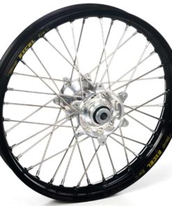 Haan Wheels, Komplett Hjul, 1,6, 21", FRAM, SVART SILVER, KTM 16-17 450 EXC-F, 15-17 450 SX-F, 16-17 250 EXC/250 EXC-F, 15-17 250 SX/250 SX-F, 16-17 350 EXC-F/200 EXC/300 EXC/500 EXC, 15-17 350 SX-F, 16 125 EXC, 15-17 125 SX/150 SX, 17 125 XC-W/150 XC-W,
