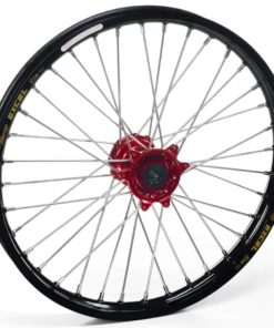 Haan Wheels, Komplett Hjul, 1,6, 21", FRAM, SVART RÖD, Yamaha 03-13 YZ450F, 93-17 YZ250, 01-13 YZ250F, 93-17 YZ125