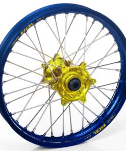 Haan Wheels, Haan Wheels KTM alla mod 13->, HVA TC/FC 16-> Bak, 2,15, 19", BLÅ GUL, KTM 13-17 450 SX-F, 13-17 250 SX/250 SX-F, 13-17 350 SX-F, 13-17 125 SX/150 SX, Husqvarna 16-17 FC 450, 16-17 FC 250/TC 250, 16-17 FC 350, 16-17 TC 125