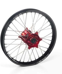 Haan Wheels, Komplett Hjul A60, 2,15, 19", BAK, SVART RÖD, Kawasaki 06-17 KX450F, 03-08 KX250, 04-17 KX250F, 03-08 KX125