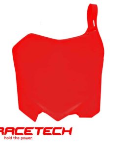 Rtech, Nummerplåt, RÖD, Honda 09-12 CRF450R, 10-13 CRF250R