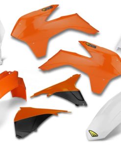 Cycra Body Kit Komplett ORANGE VIT KTM 13-15 450 SX-F 13-16 250 SX 13-15 250 SX-F 13-15 350 SX-F 13-15 125 SX/150 SX