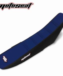 Moto Seat Ribbat Överdrag BLÅ SVART Husqvarna 14-15 FC 450 14-16 FE 450 14-15 FC 250 14-16 FE 250/TC 250/TE 250 14-15 FC 350 14-16 FE 350 14-15 TC 125 14-16 TE 125/FE 501/TE 300