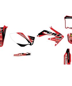 Why Stickers, Replica Kit Off Road Factory CRF 450, 2008, Honda 08 CRF450R