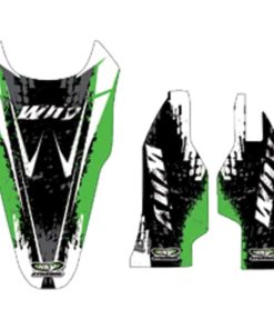 Why Stickers, Sponsor Kit KXF 250/450, 09-10, Kawasaki 09-10 KX450F, 09-10 KX250F