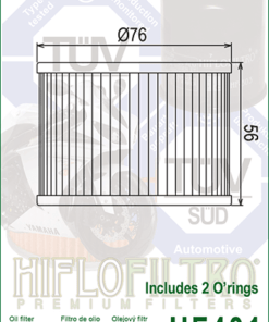 Alternative view of Hiflo Oljefilter HF401