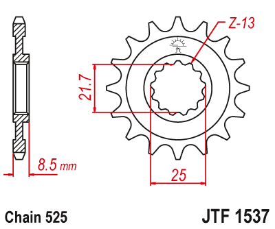 FRAMDREV JT/SUPERSPROX JTF1537 - Bild 2