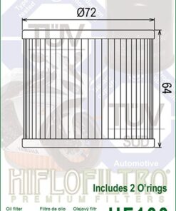 Alternative view of OLJEFILTER SUZUKI HF133