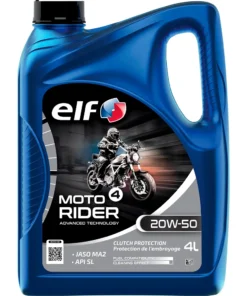 Alternative view of ELF Moto 4 RIDER 20W/50 4-taktsolja