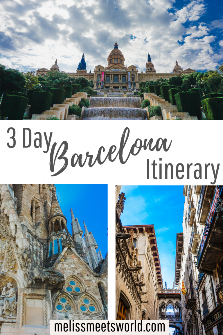 Barcelona itinerary