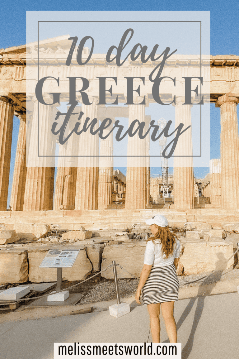 10 Day Greece Itinerary