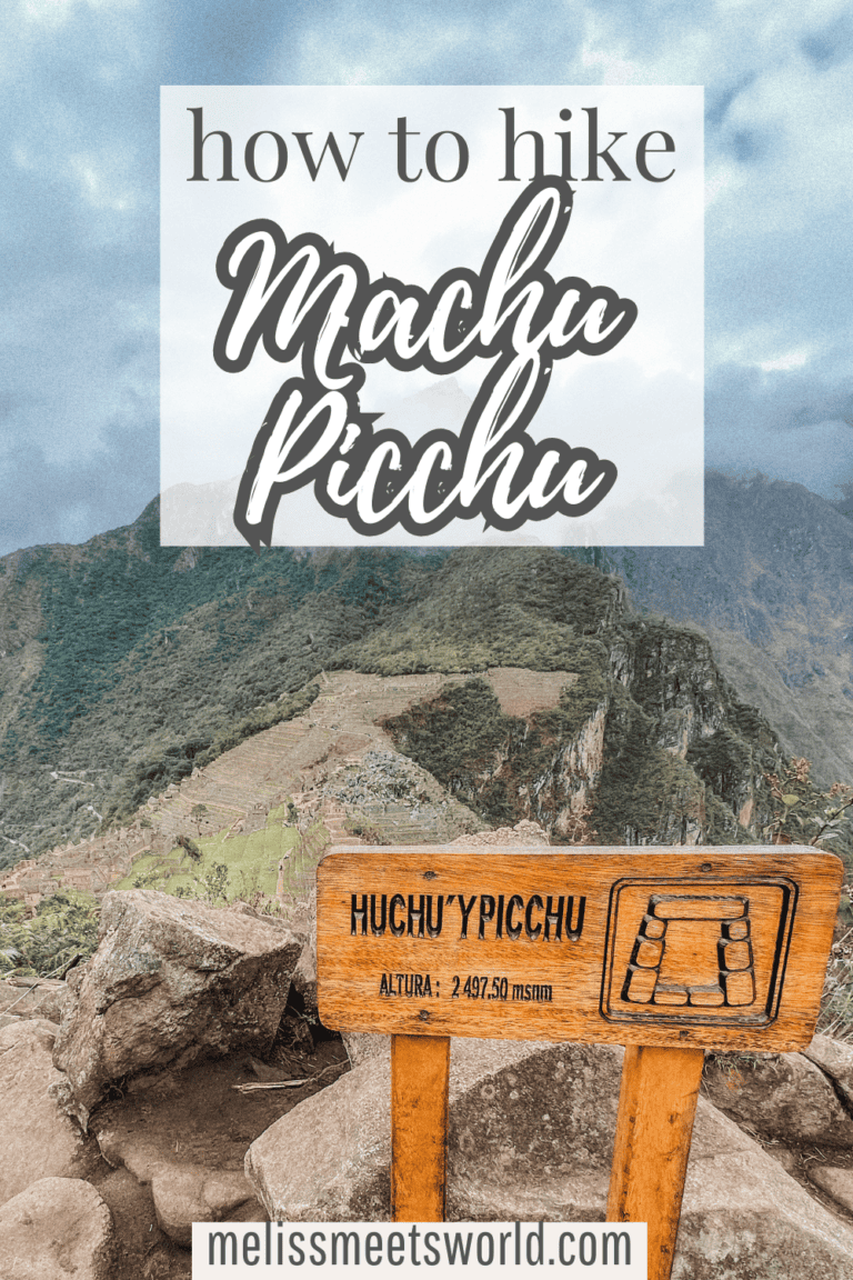 here's everything you need to know for hiking Machu Picchu Peru especially if it's your first time