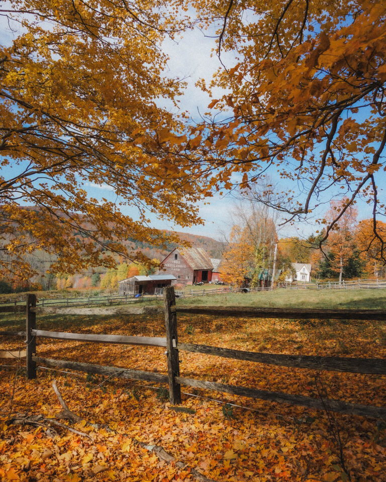 f you’re looking for the best things to do in Vermont in the fall or the best places to visit in Vermont in the fall for foliage, keep reading!