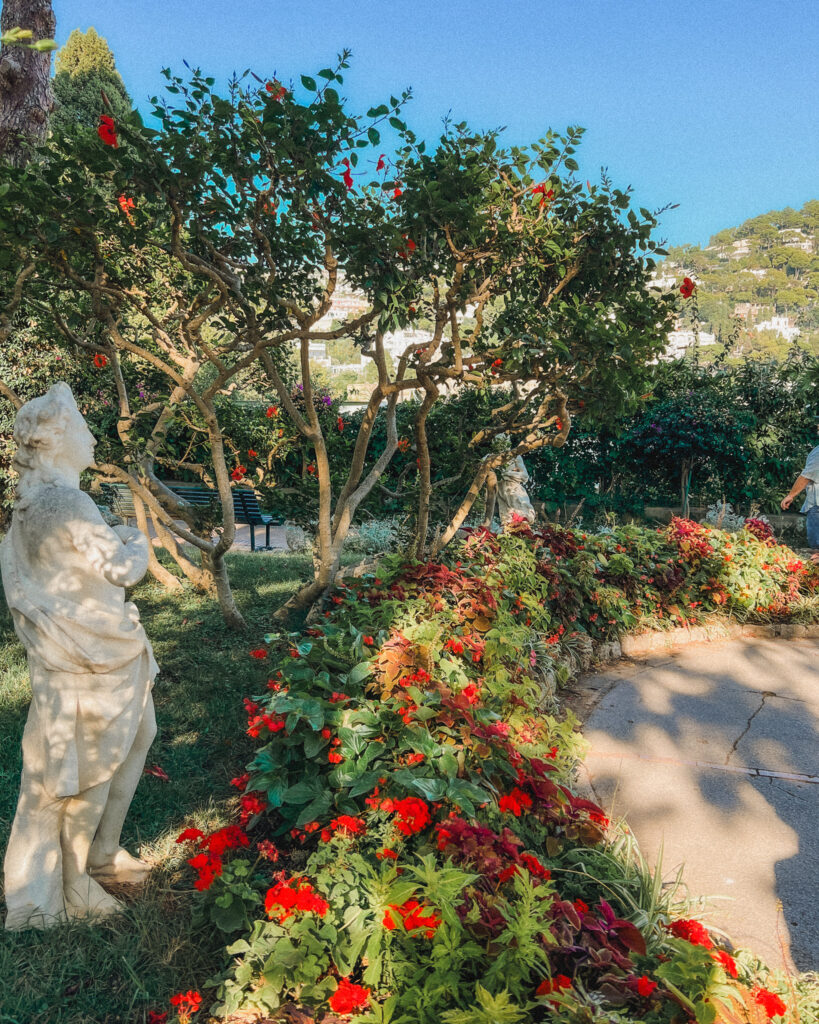 Augustus Gardens in Capri should be on your Amalfi Coast Italy itinerary