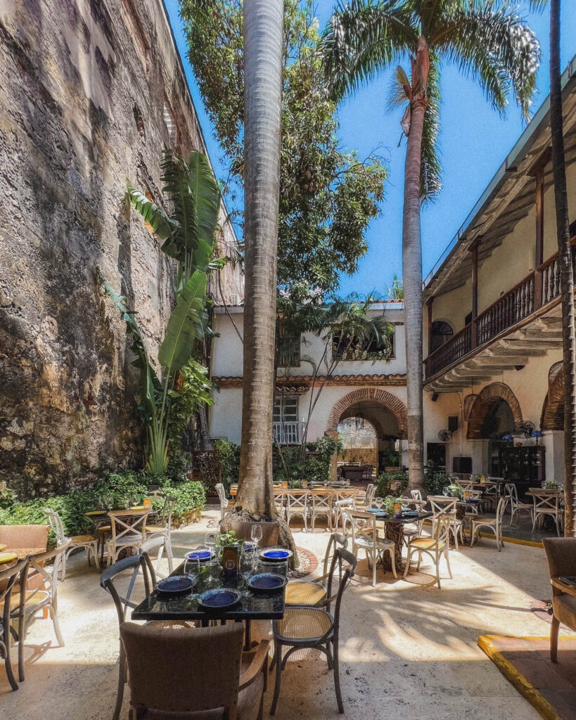 This boutique hotel has an incredible main space open to the air. It also has a secluded small and private swimming pool.