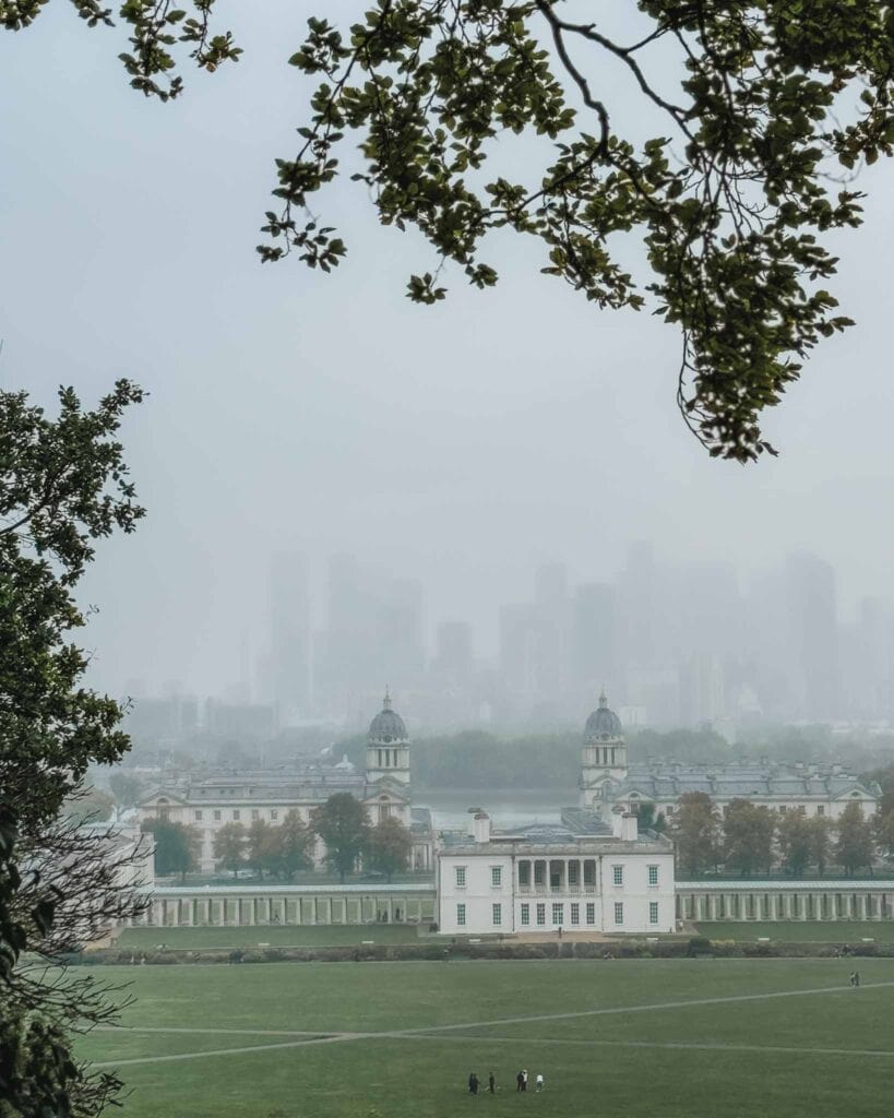 Some of the best views of the London skyline are seen here from the Greenwich observatory that overlooks Greenwich park as well.