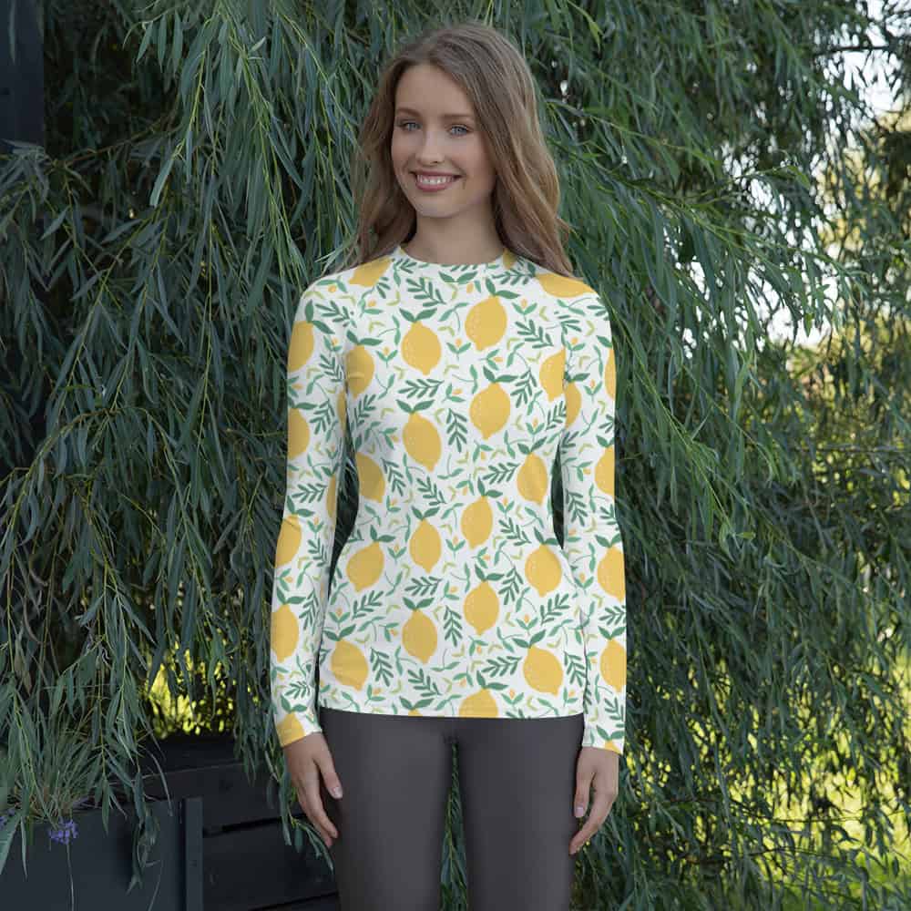 Lemons | Women's Rash Guard