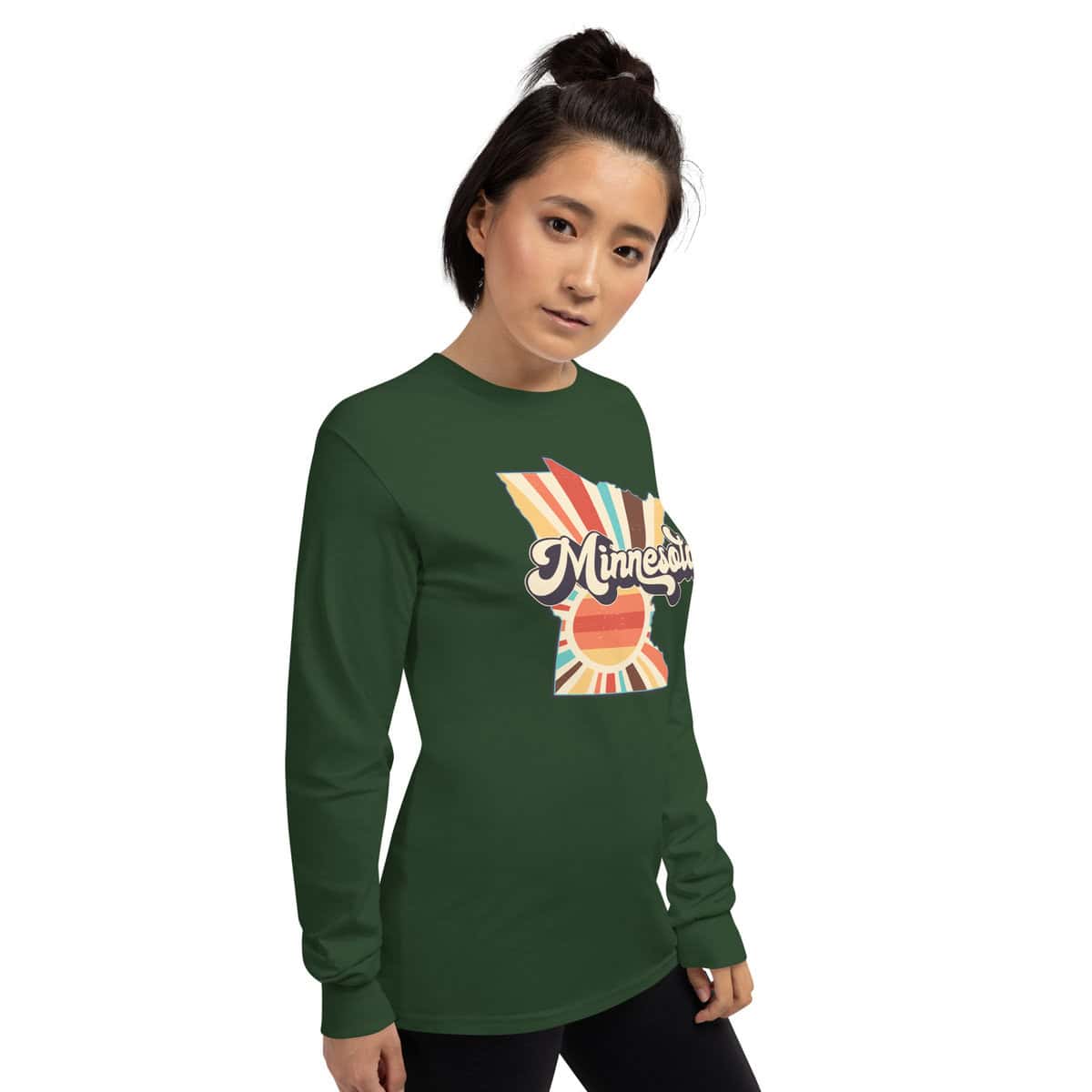 Minnesota Sunburst | Men’s Long Sleeve Shirt