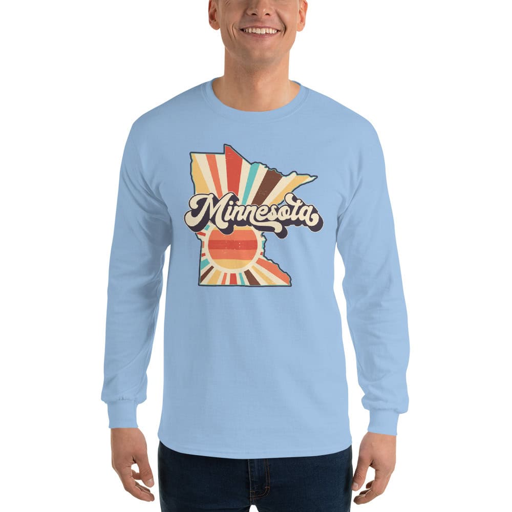 Minnesota Sunburst | Men’s Long Sleeve Shirt