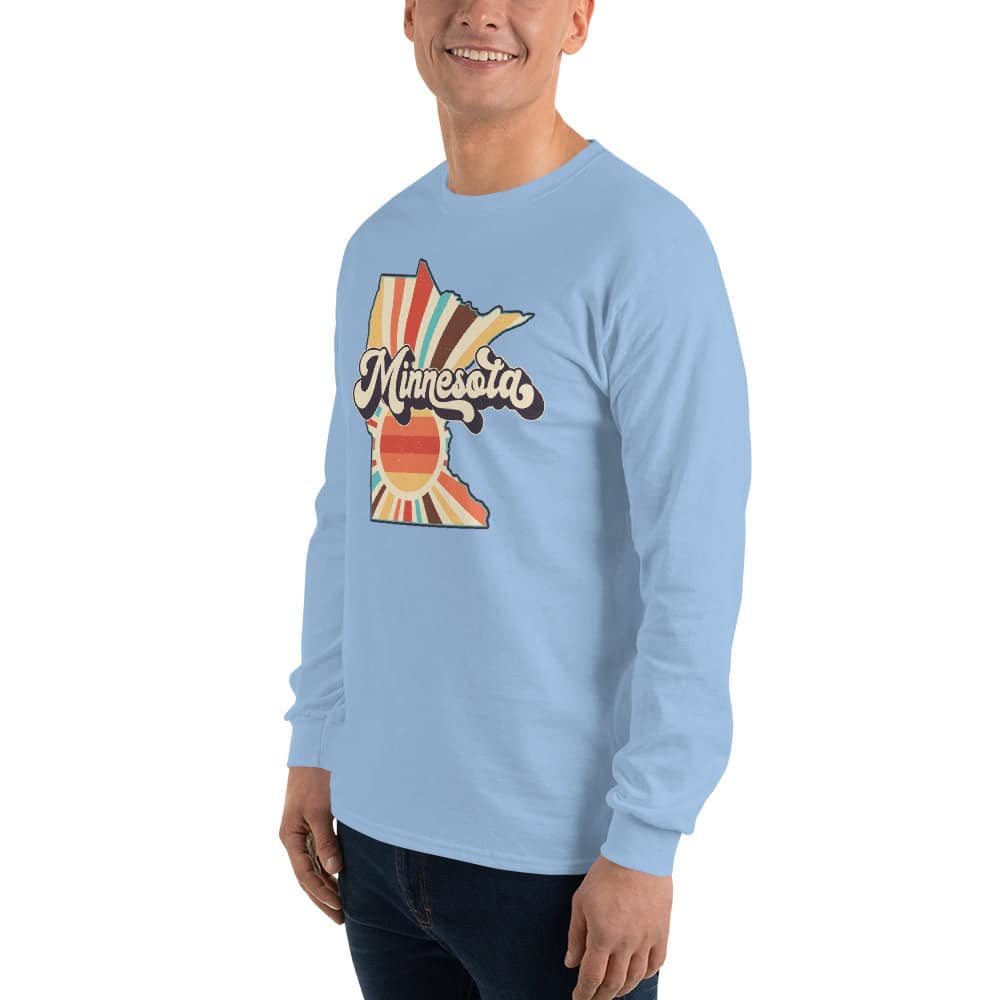 Minnesota Sunburst | Men’s Long Sleeve Shirt